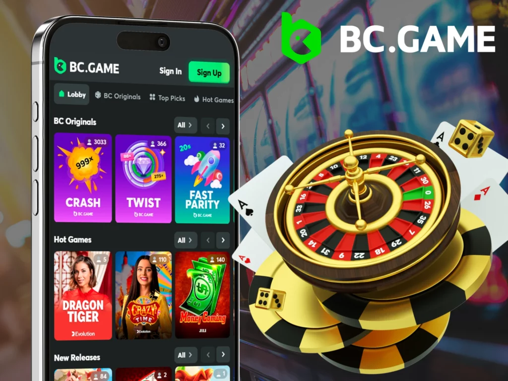 BC Game Mobile Casino