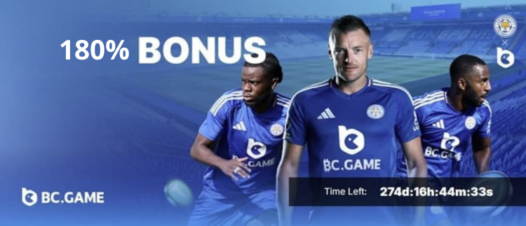 BC Game Sports Betting Welcome Bonus