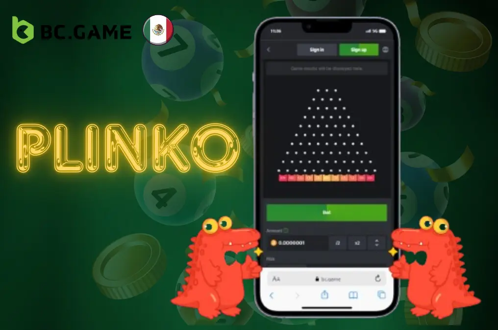 Cómo Jugar al Juego Plinko en el Móvil con BC Game