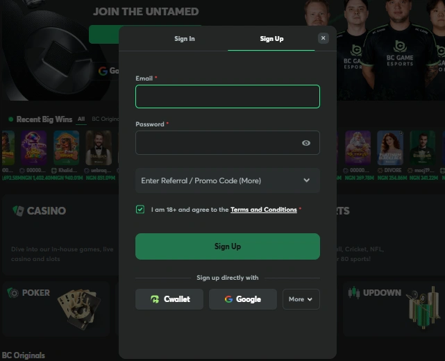 How to Access the Catalog: Account and Deposits