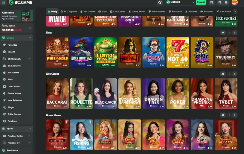 Slots: Catalog and Providers